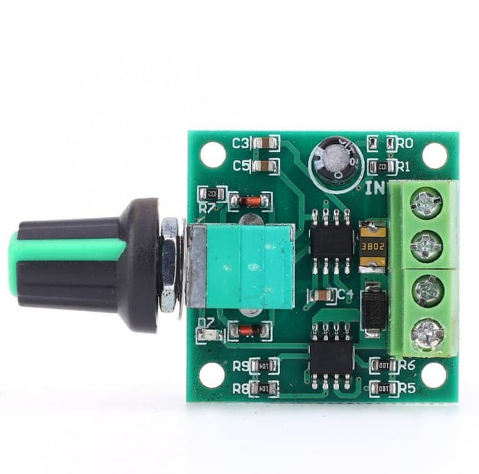DC 1.8~15V 30W PWM Motor Speed Controller 1803BK Adjustable Regulation Module 4