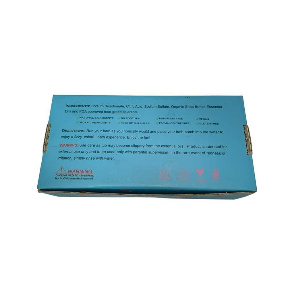 Bath Bombs - Large 8 piece 4.5oz each with unicorn or mermaid surprise inside 5