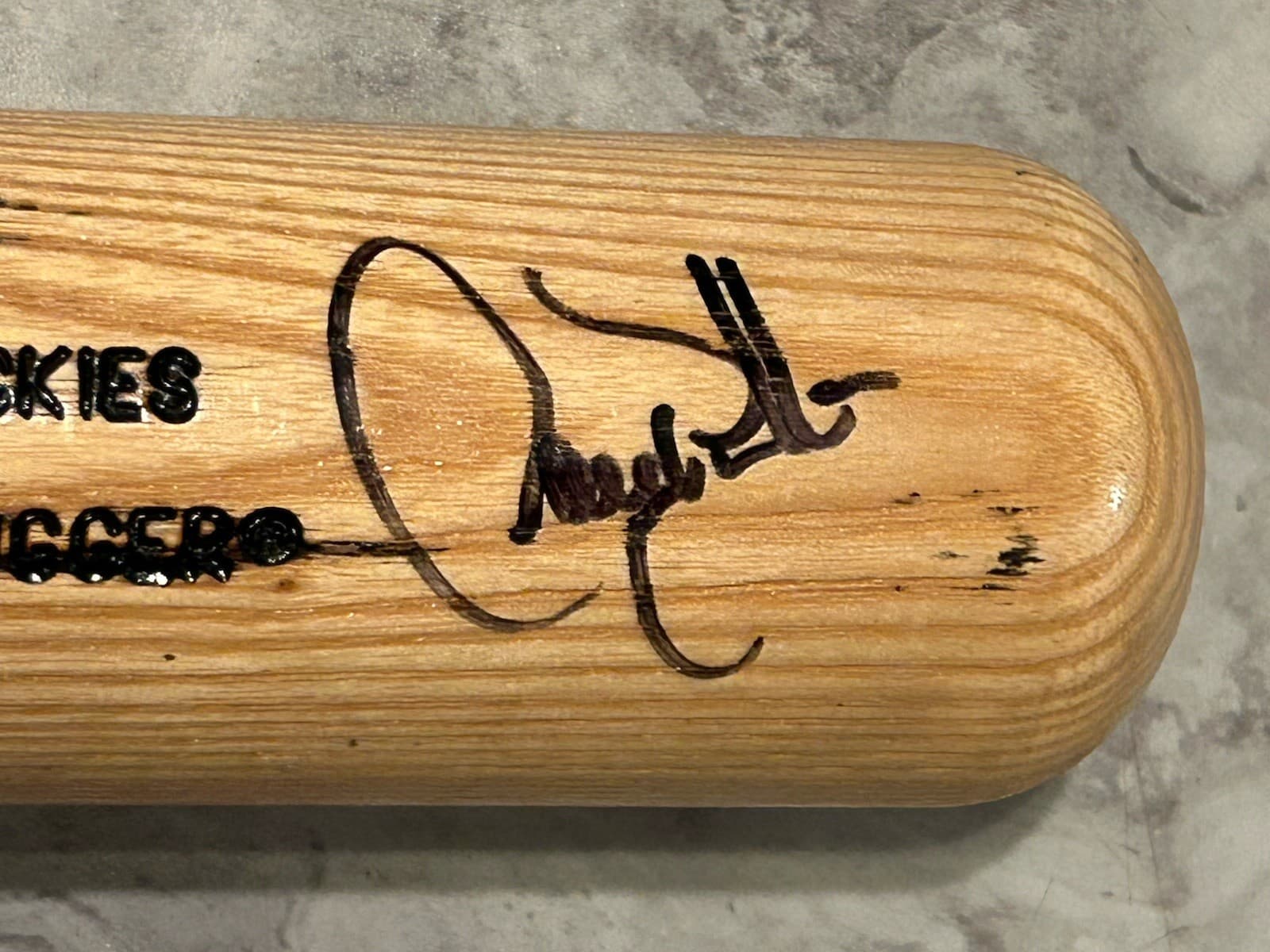 Larry Walker Signed Colorado Rockies 125 Louisville Slugger 34in Baseball Bat 4
