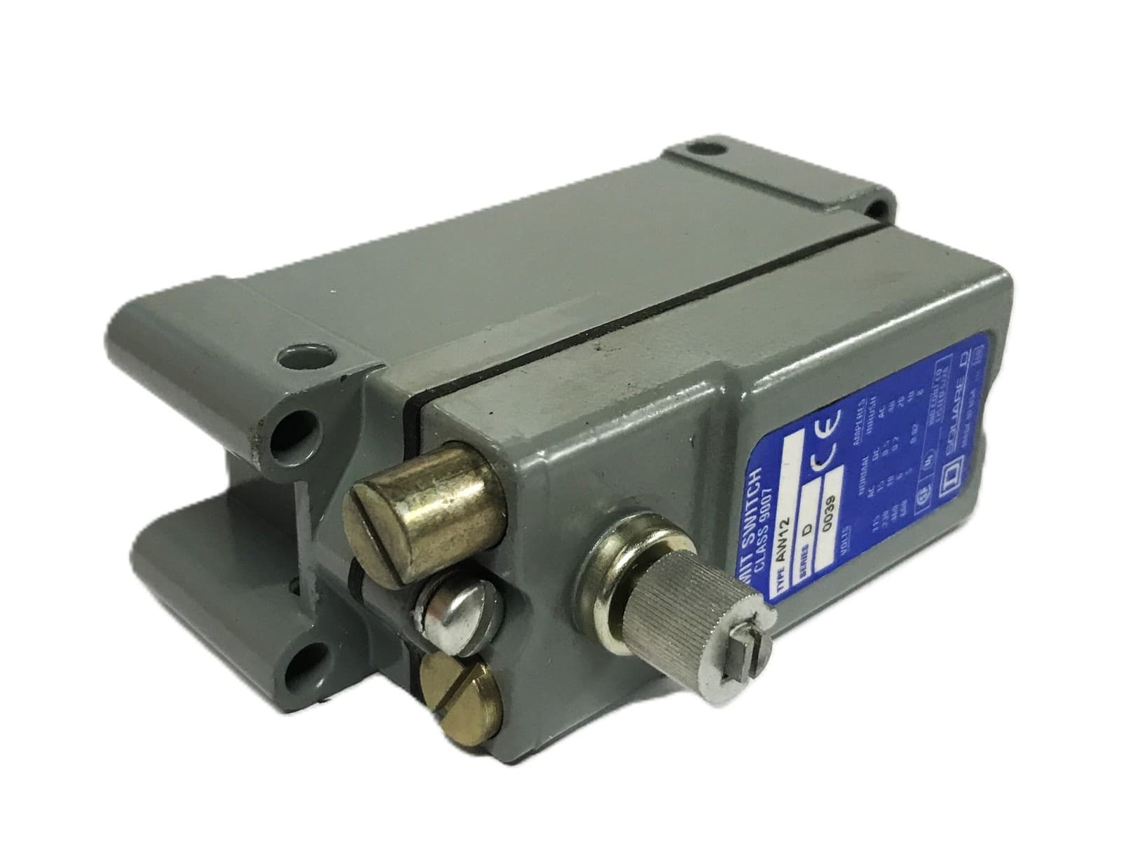 Square D Class 9007 Series D Limit Switch AW-12 NOS 5