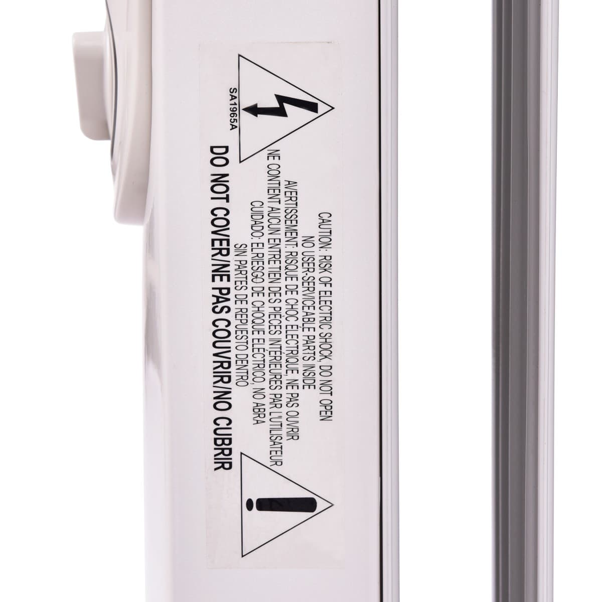 1500W Electric Oil Filled Radiator Portable Space Heater Thermostat Radiant 6