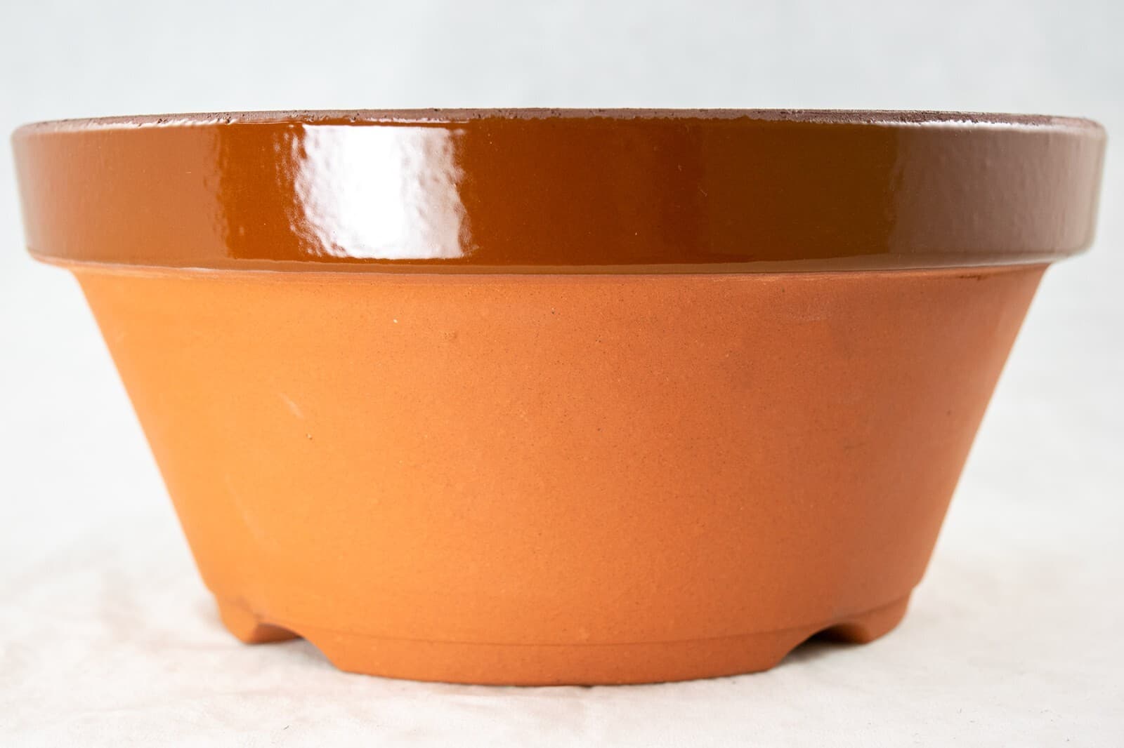 Large Japanese Tokoname Bonsai Pot, Cactus & Succulent Planter + Mesh 8" to 14"