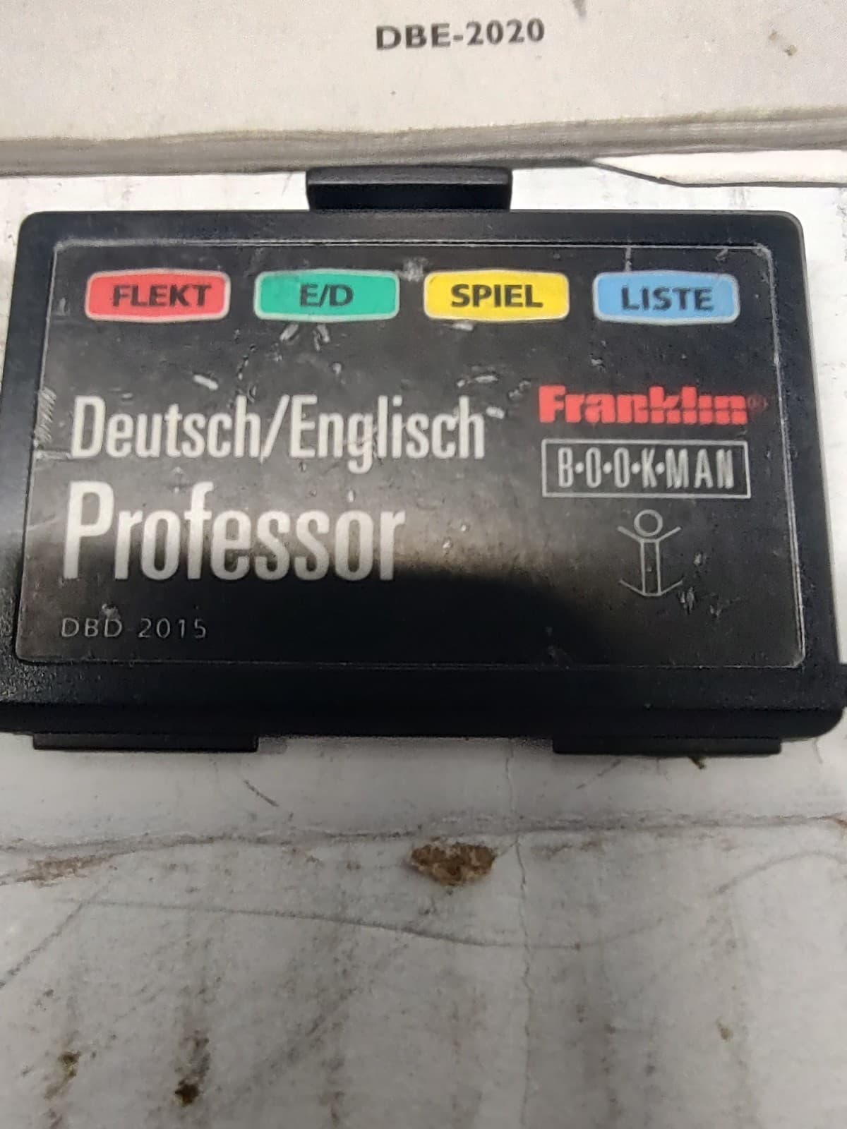 Lot 3 Franklin Bookman Cartridges Webters Dictionary Spanish Master Deusch 4