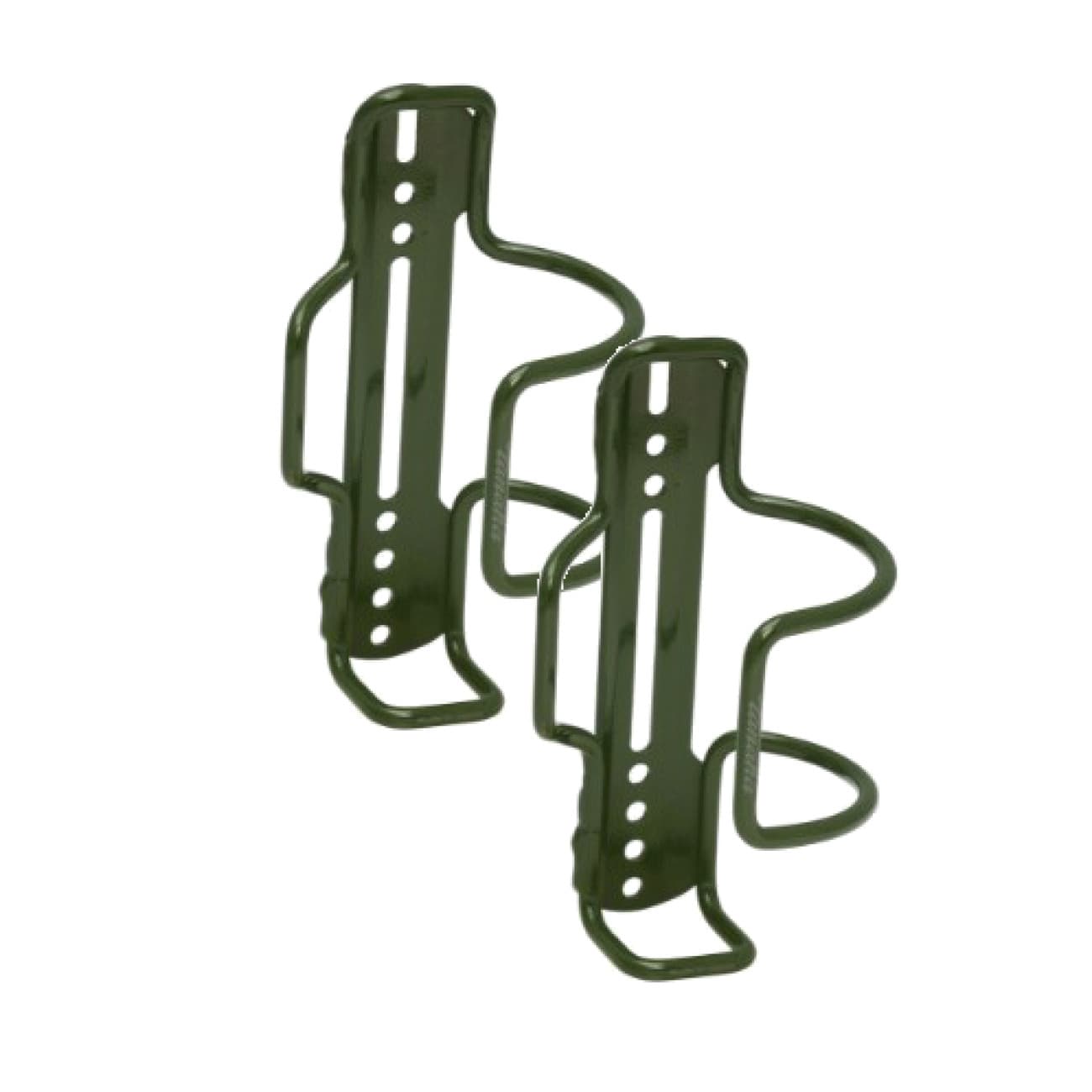 Tanaka Alluminum Side Load Bottle Cage, Army Green Adjustable, Durable,