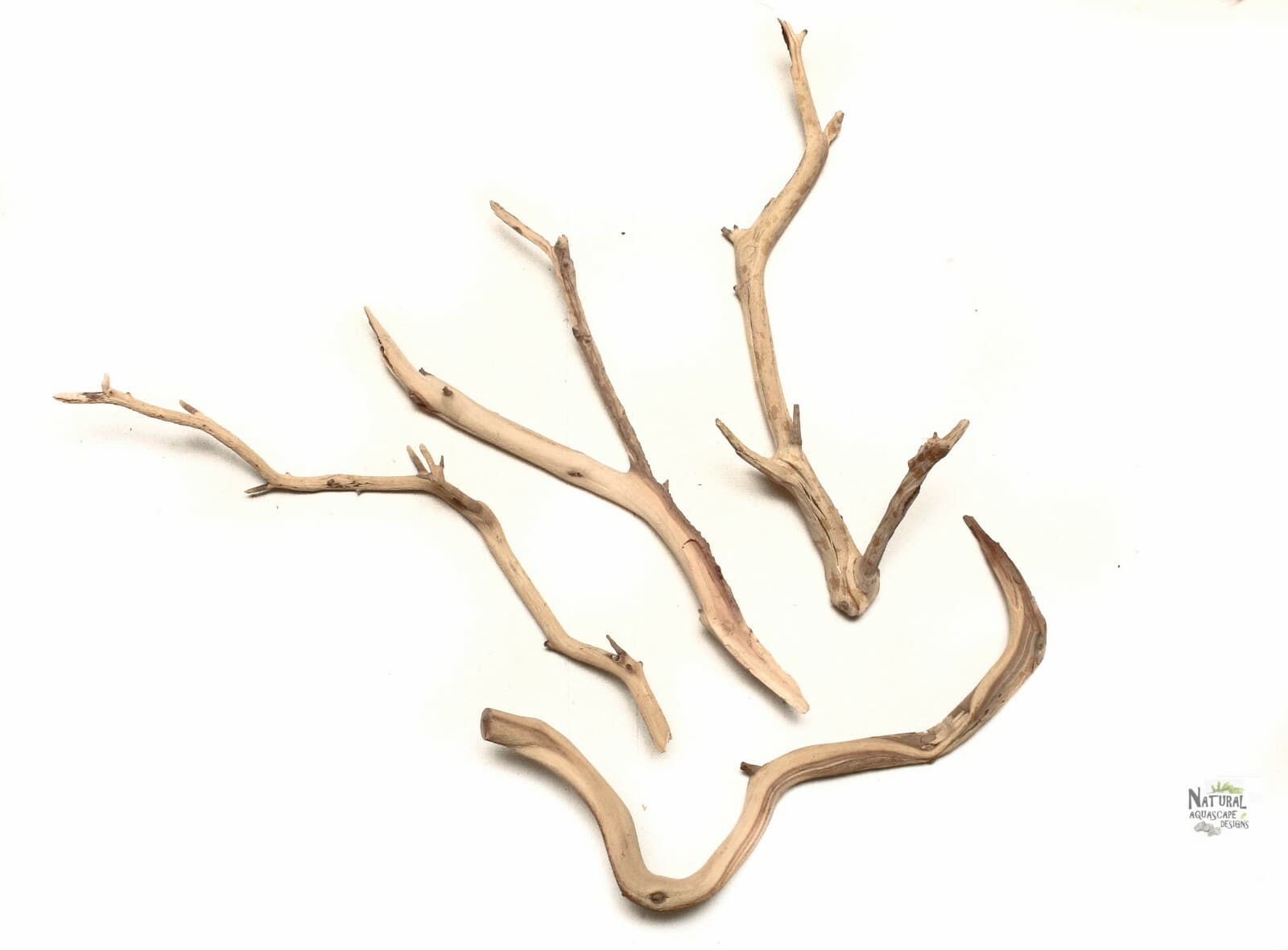 Aquarium Manzanita Driftwood - 5 Random Pieces 9" - 13" Fish, Bird, Reptile 2