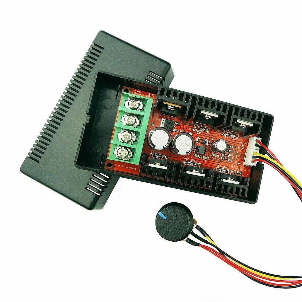 DC Brush Motor Speed Control PWM HHO RC Controller 12V 24V 48V 2000W 10-50V 40A  4