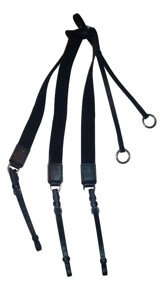Elastic Breastplate with Martingale Stainless Fittings