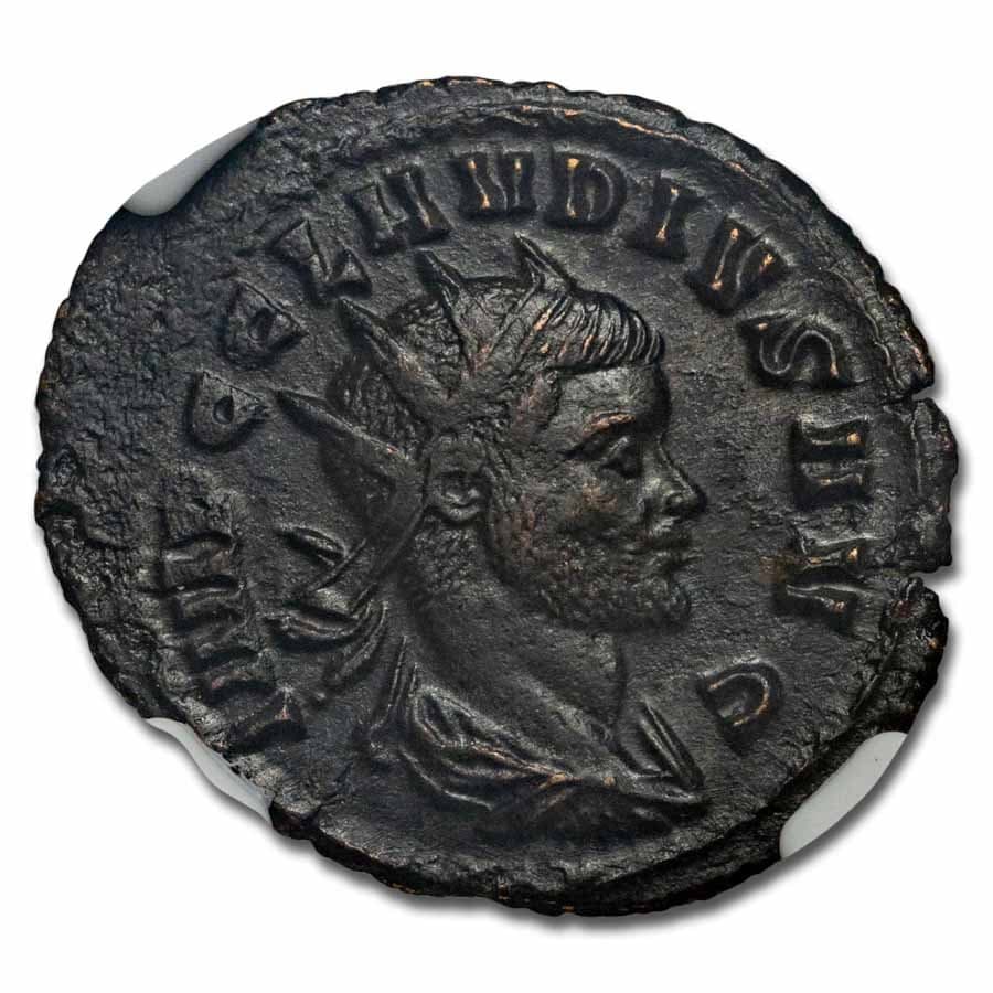 Rome Dbl Denarius Claudius II 268-270 AD XF NGC 2