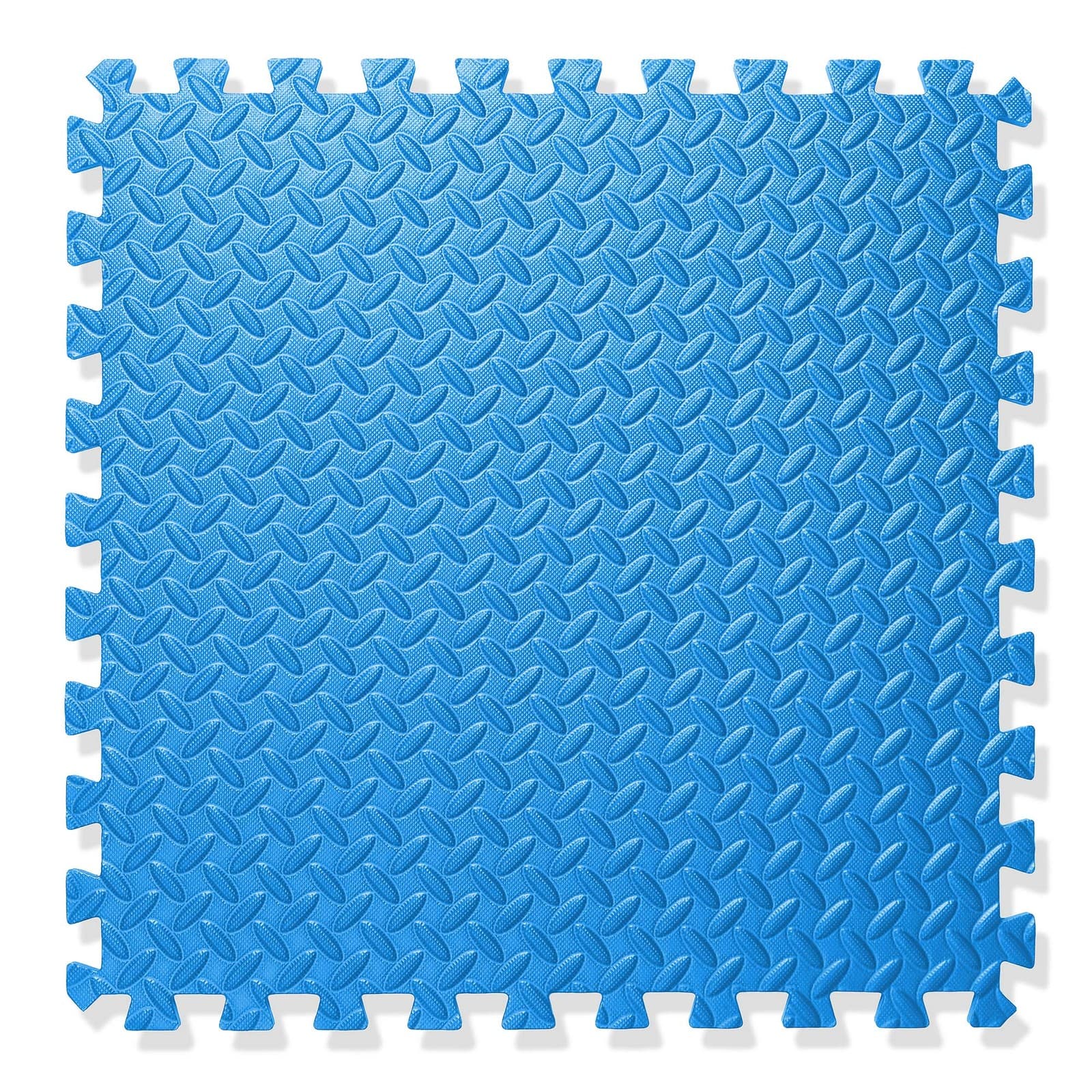 OPEN BOX - 30 Gym Exercise Flooring Mats - 24" Foam Workout Interlocking Floor 5