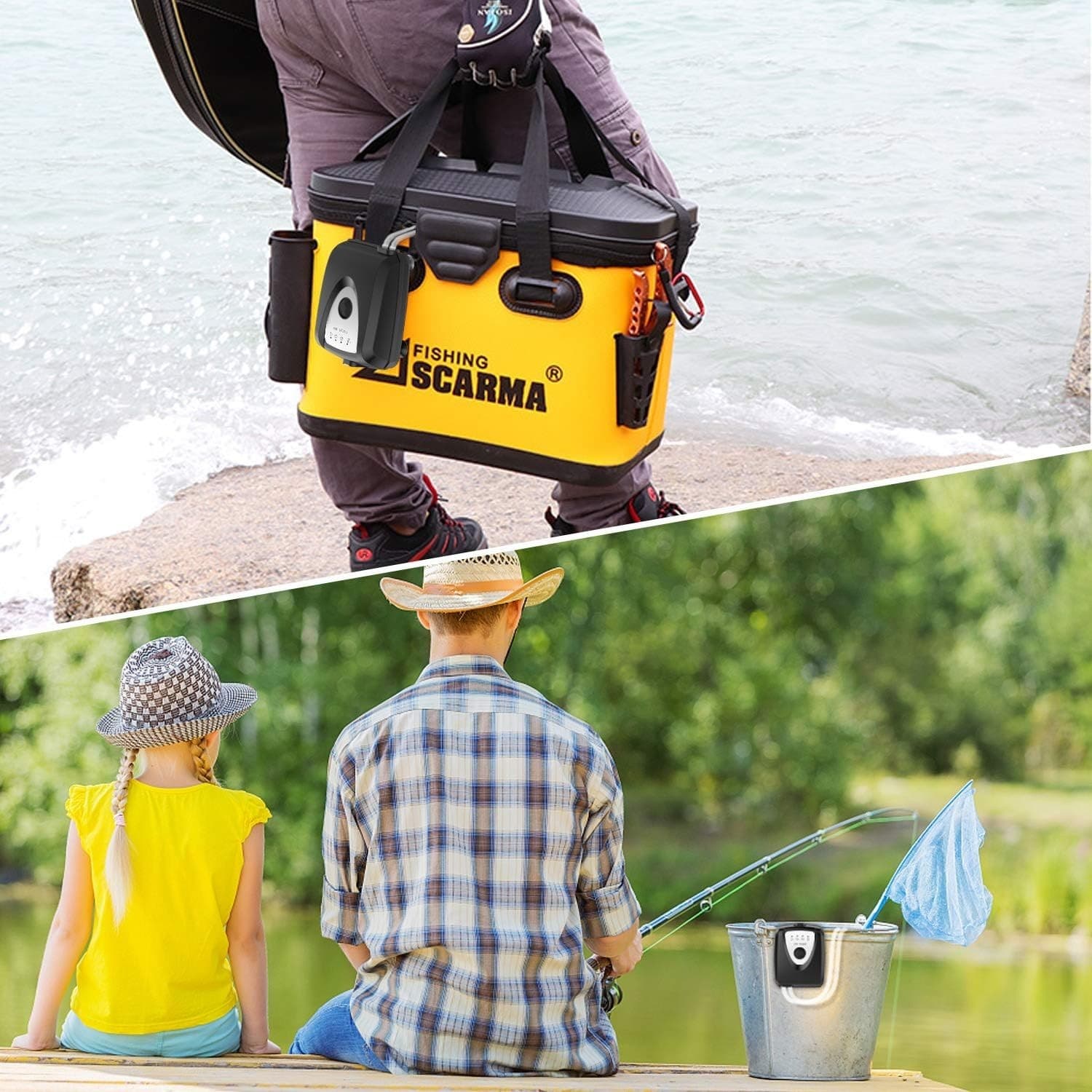 Portable Solar Power Pond Oxygenator Water Pump Oxygen Aerator Outdoor Air Pump 5