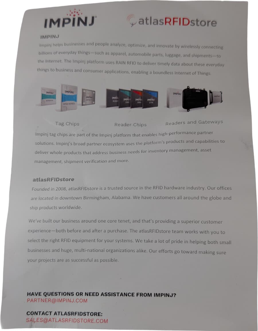 Impinj Speedway R420 4 Port UHF RFID Reader with PSU Coax Cables Powers On 5