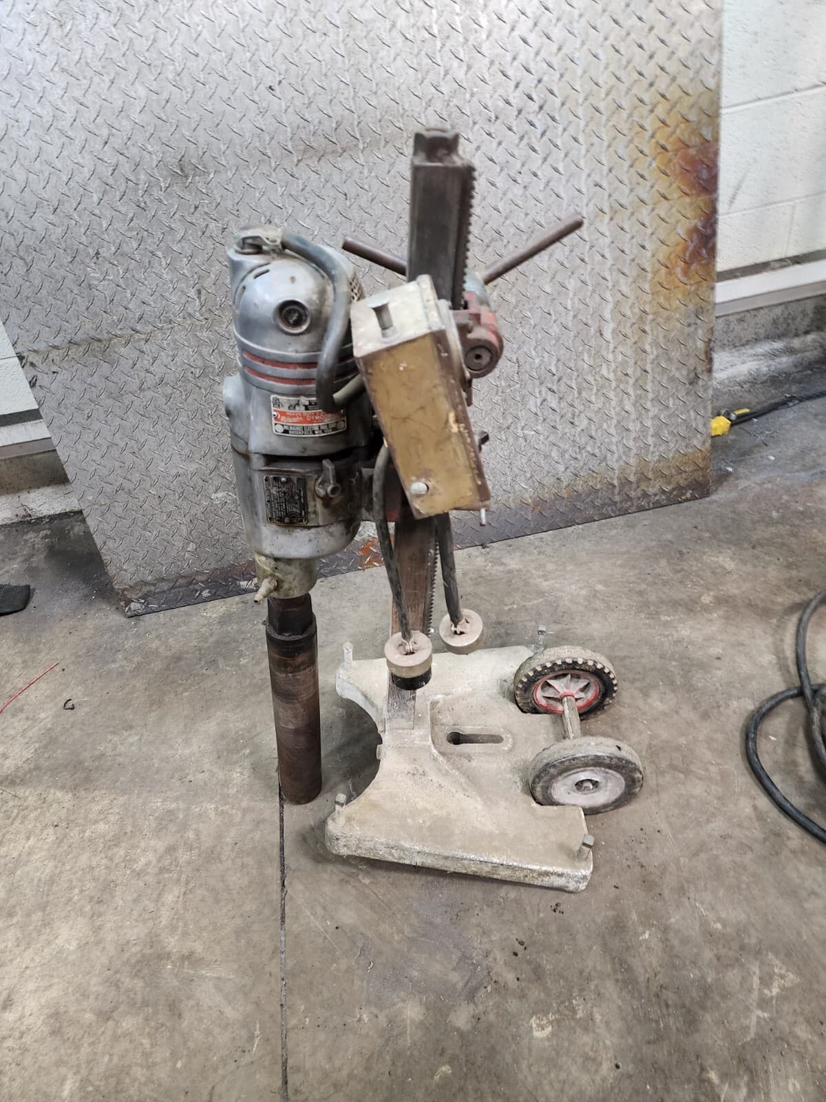 Milwaukee Vac-U-Rig 4110 & Dymodrill 4030 2 speed 2-1/2" to 8" Capacity [E6F] 2