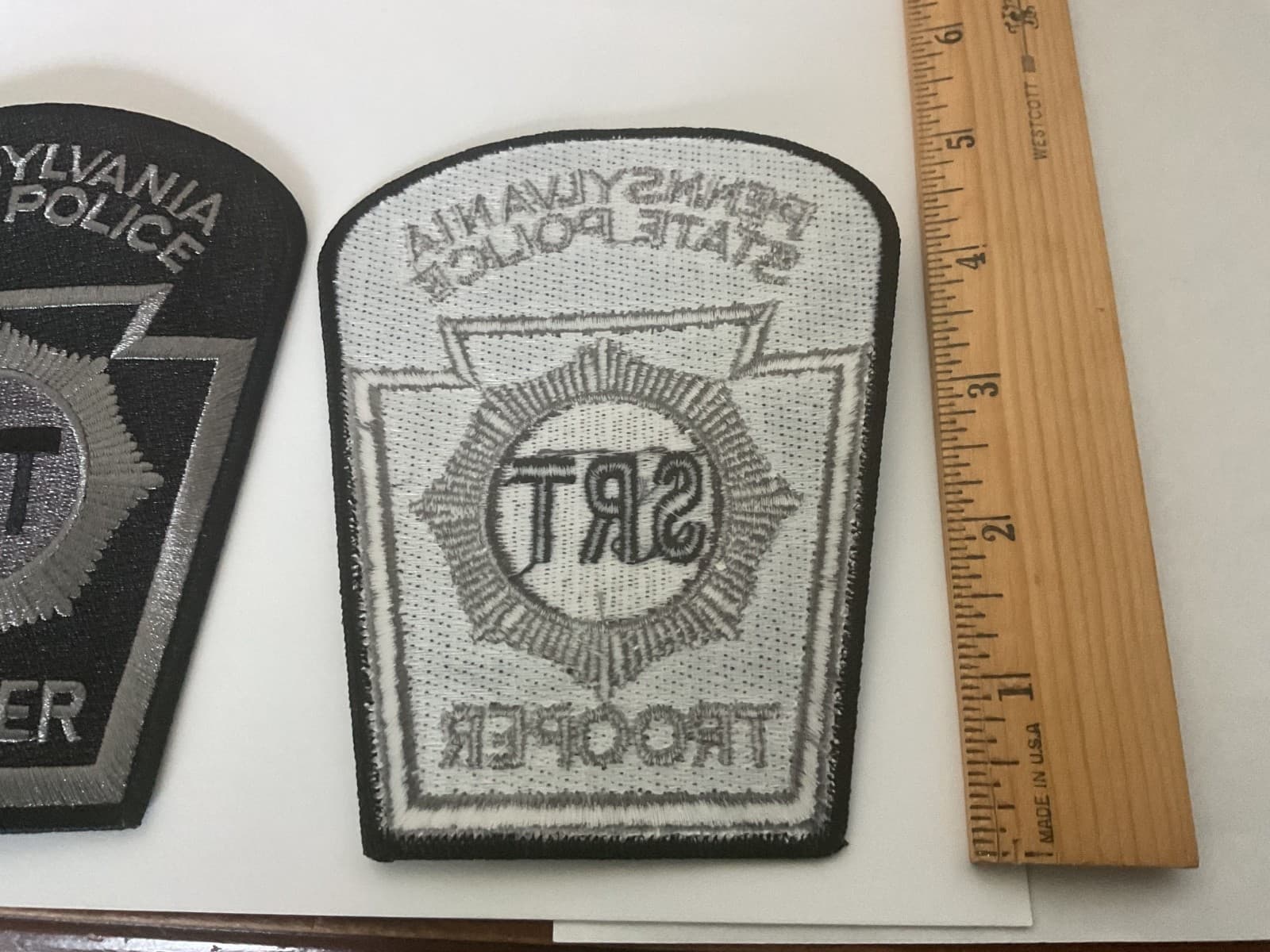 Pennsylvania State Police Trooper SRT Subdued  Tactical collectable Patch New 2