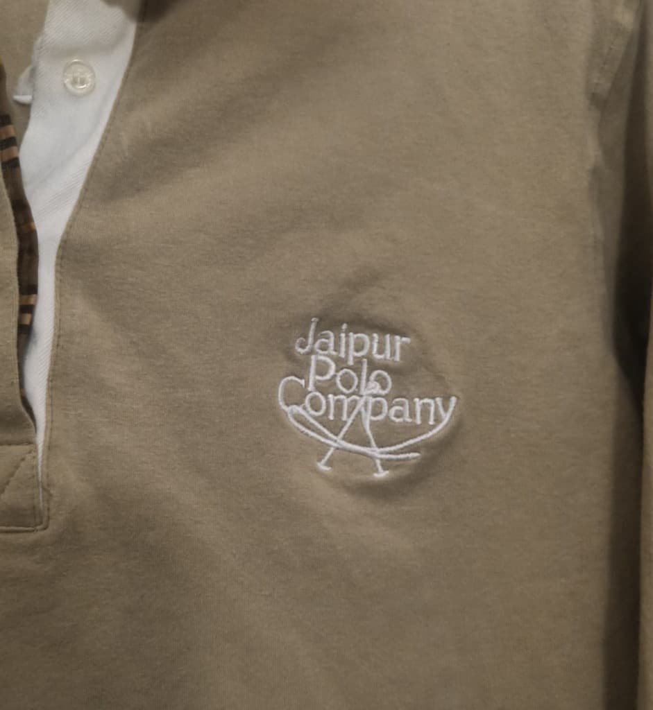 Jaipur Polo Company Long Sleeve Equestrian Show Pullover Shirt Men's Size M 5