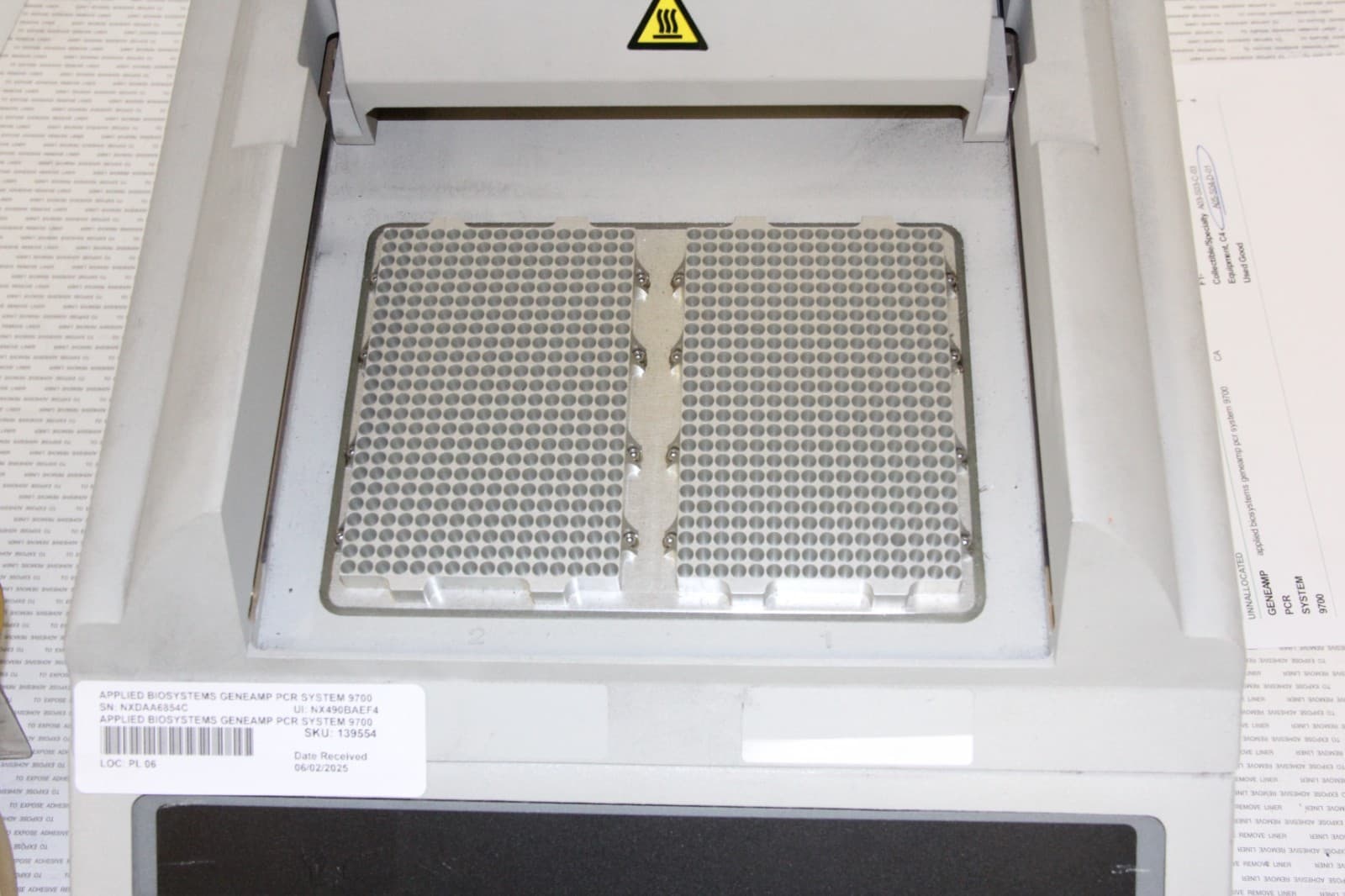 APPLIED BIOSYSTEMS GENEAMP PCR SYSTEM 9700 6