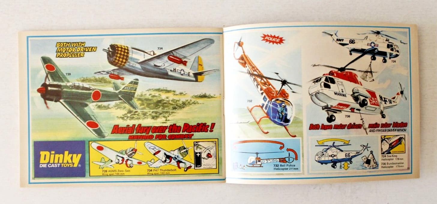 STAR TREK DINKY TOYS CATALOG No.12  1976-1977  NEAR MINT 6