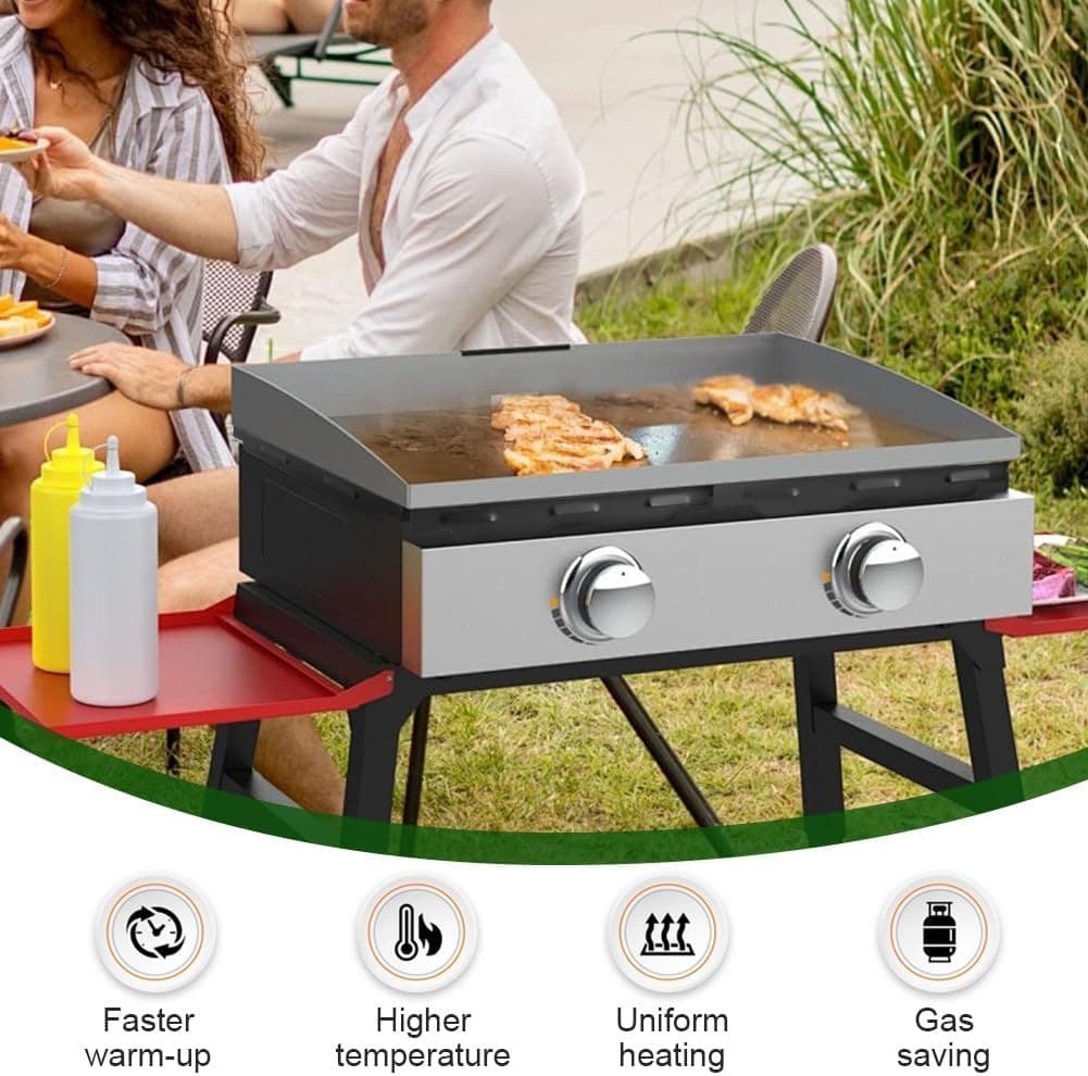 4 Pack 36 Inch Magnetic Griddle Wind Guards for Blackstone Griddle Accessories 4