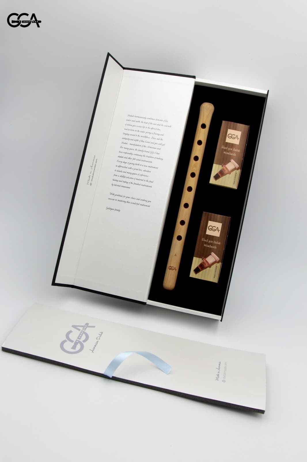 Professional Armenian A key duduk 2 reeds Special box master Galstyan GGA  2