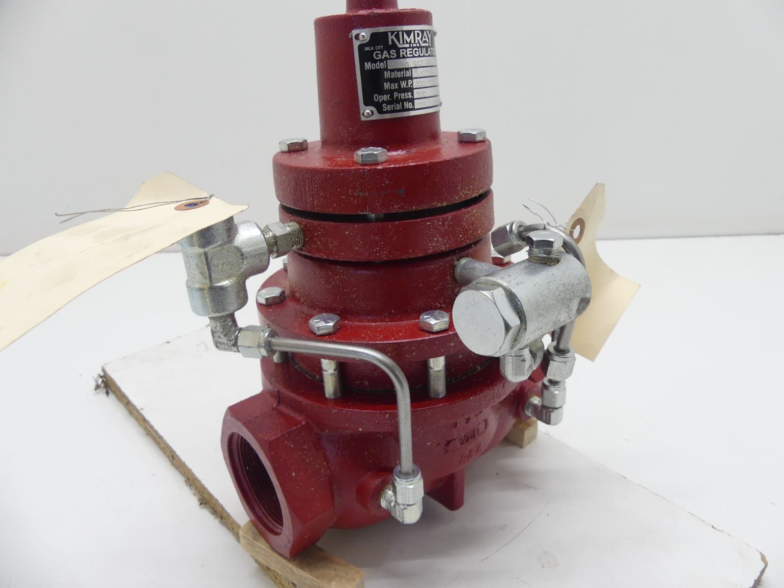 KIMRAY GAS REGULATOR MODEL: 230 SGT PR 5