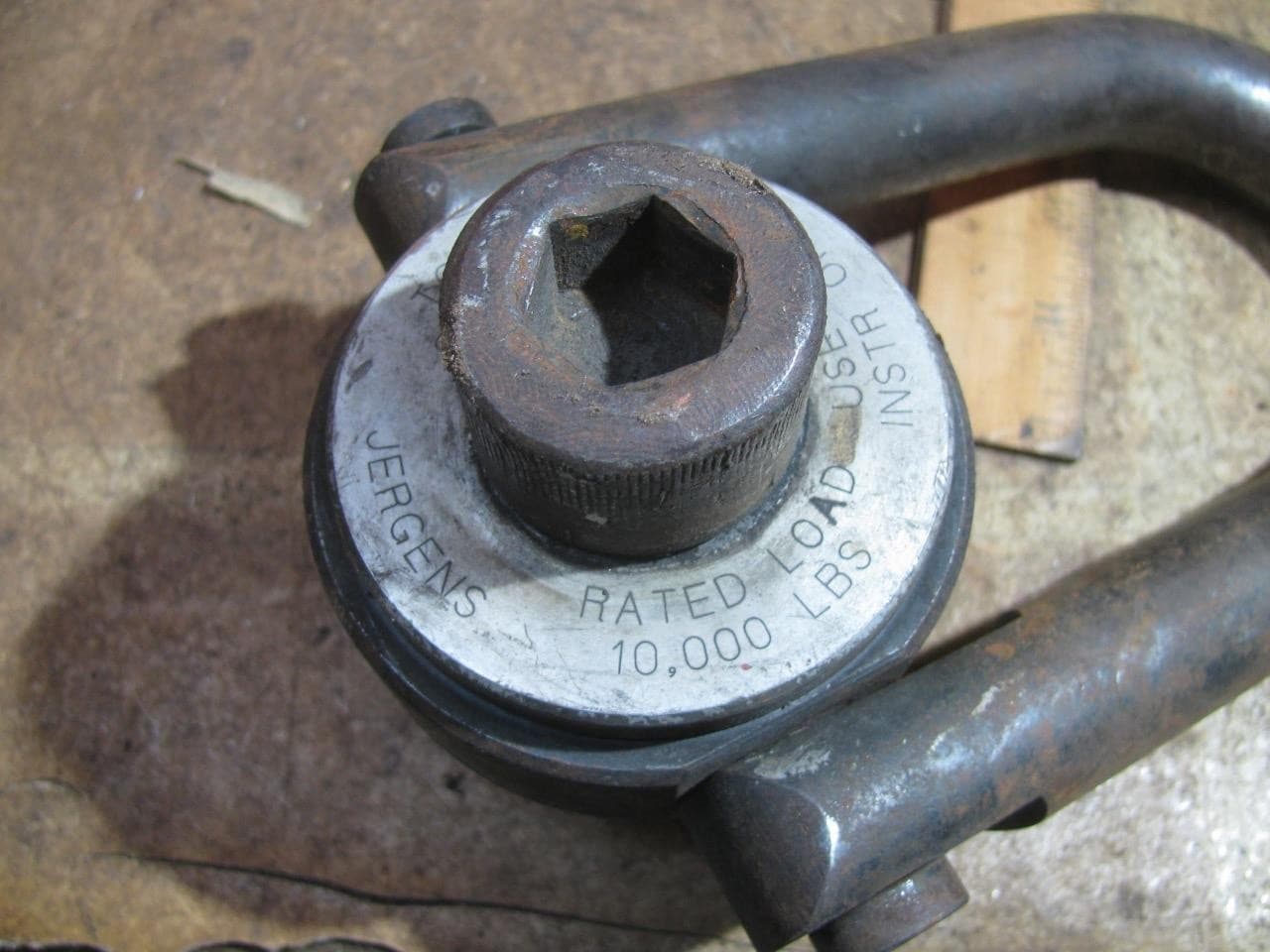 Jergens 1-8 Swivel Hoist Ring 10,000 Pounds 2