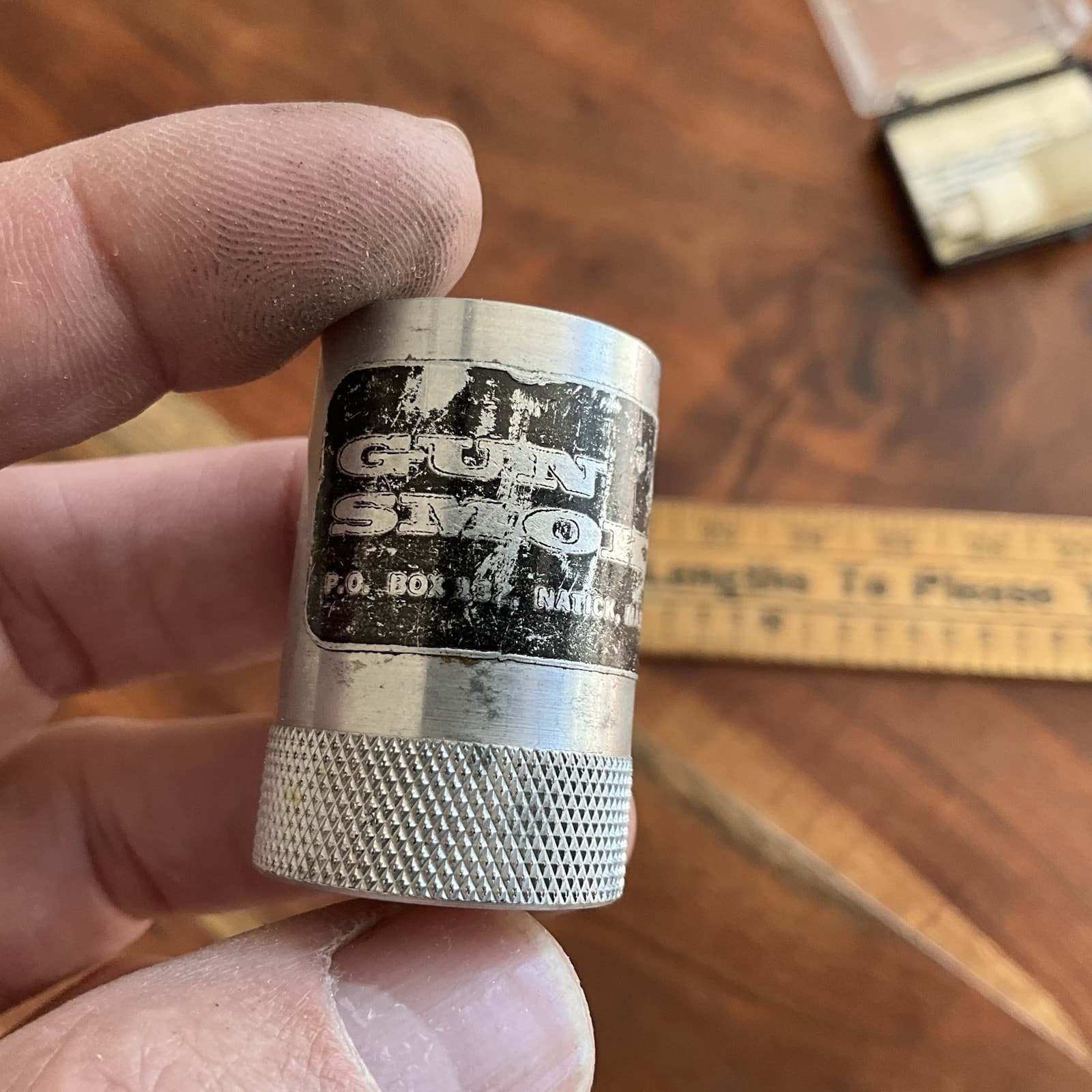 Gun Smoke Iron Sight Blackener: Self-Lighting Mini Carbide Lamp - Gun House 4