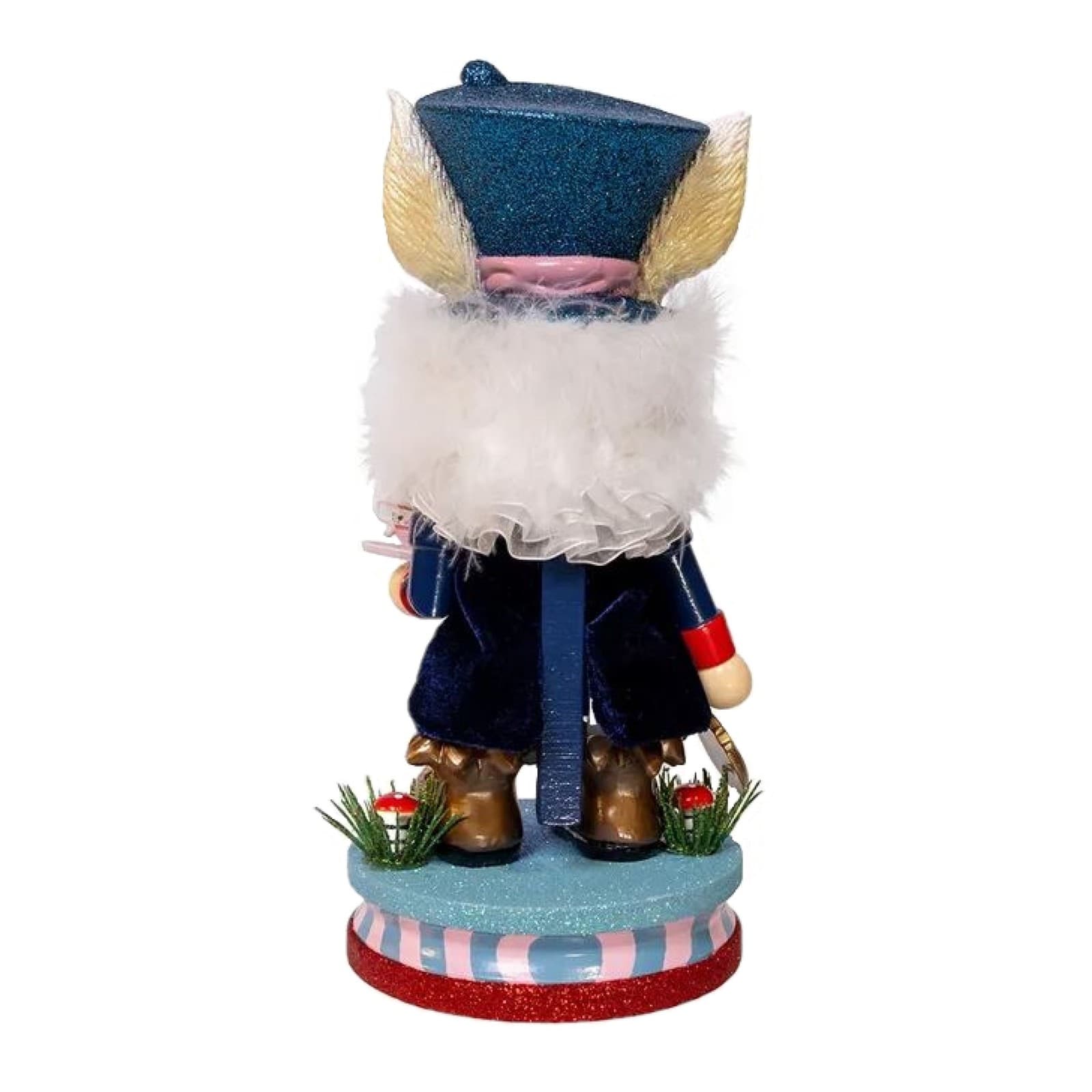 Kurt Adler Wooden Hollywood Nutcracker, White Rabbit, 13in 4