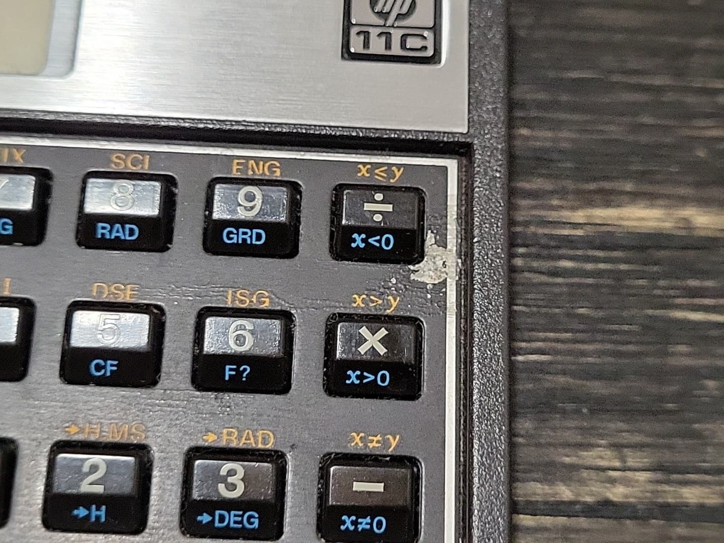 Hewlett-Packard HP 11C Scientific Calculator + New Batteries + Slipcase TESTED 4