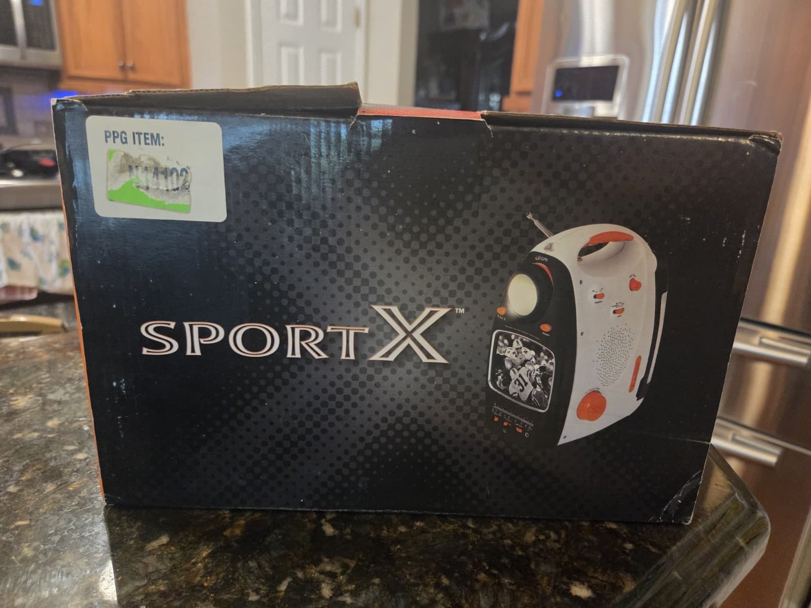 GPX SPORT X TV Lantern Radio Camping Outdoor NFL NBA Flash Light Weather 3wy PWR 5