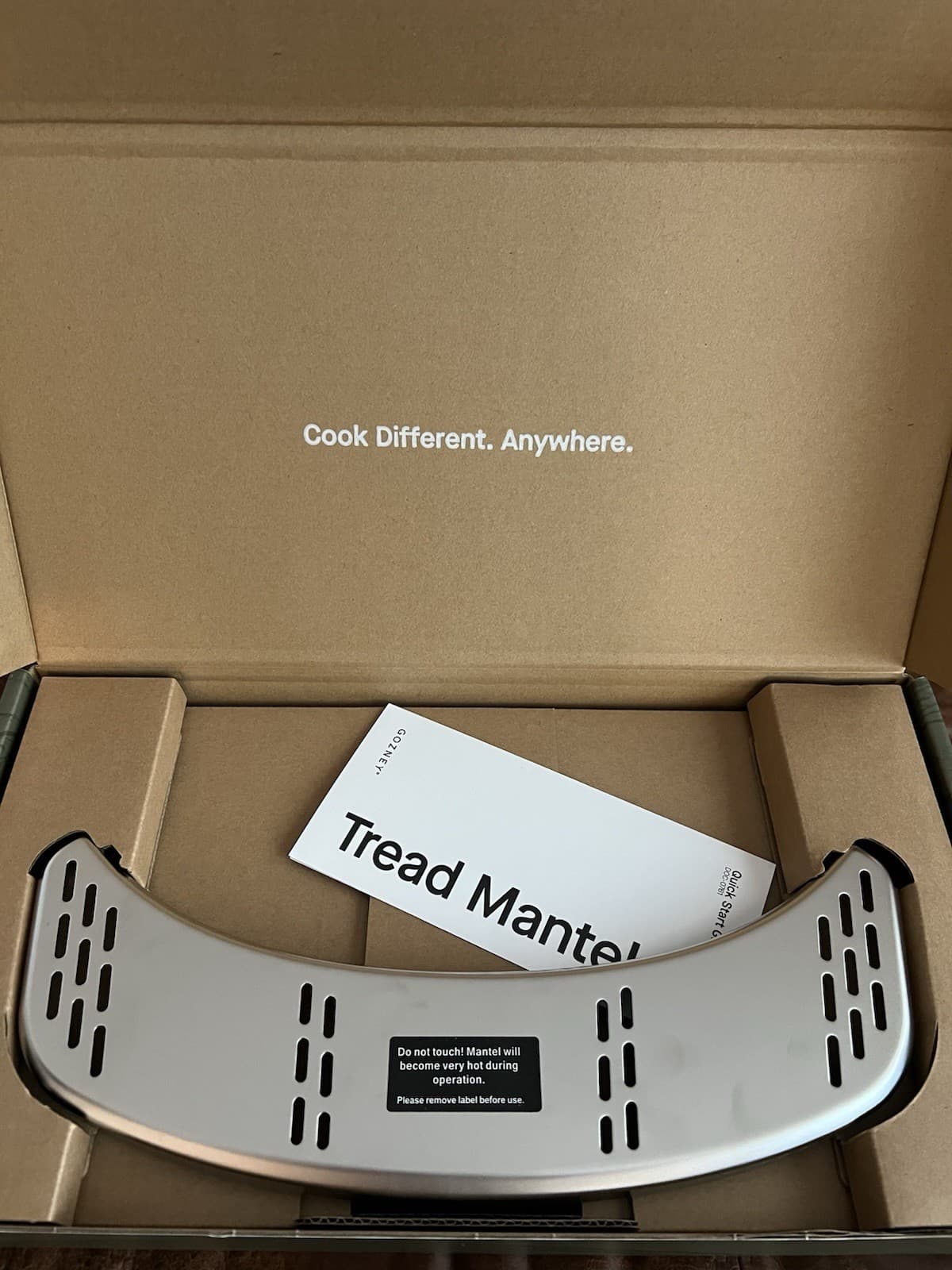 Gozney Tread Mantel Stainless Steel 4