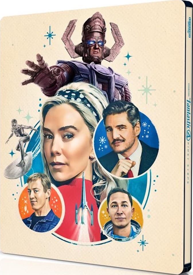 Steelbook The Fantastic Four: First Steps (4K + Digital) NEW 3