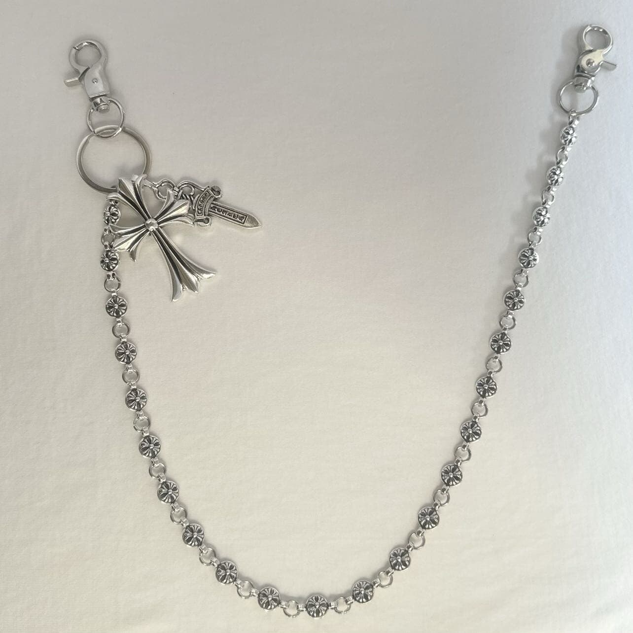 Cross Pants Chain for Men Women,Jeans Chain,Keys Chain,Biker Wallet Chain 2