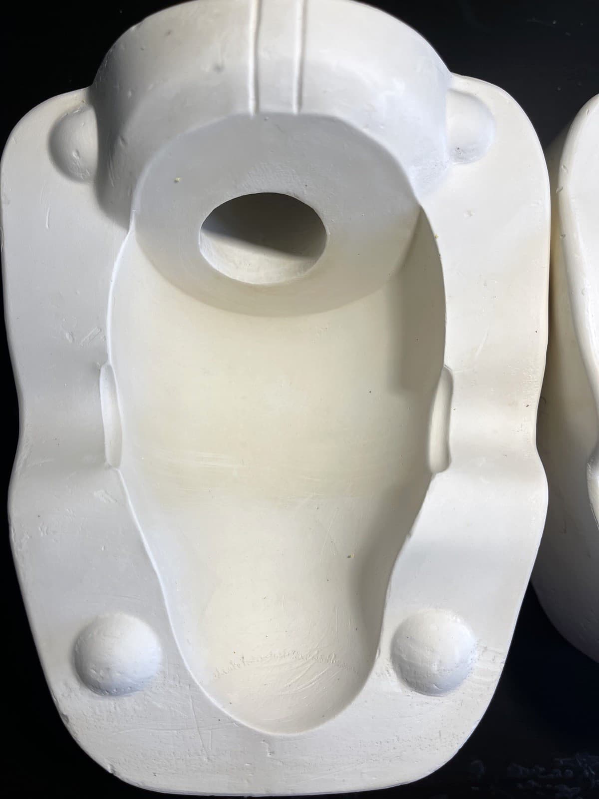 Vintage Bell Ceramic Slip Casting Mold Doll Head 2196 3