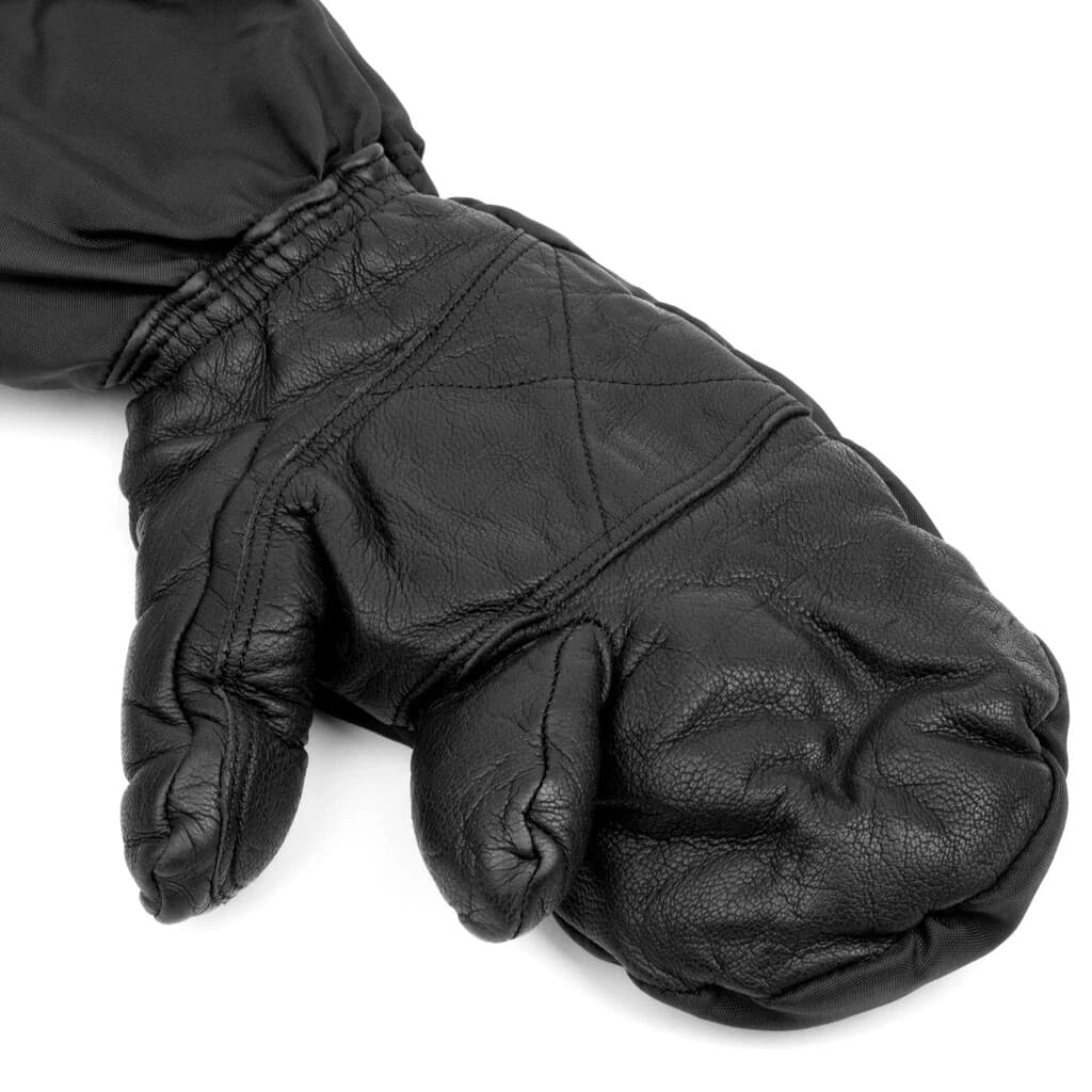 Swiss Military Arctic Leather Palm Trigger Finger mittens, Size L, free shipping 2