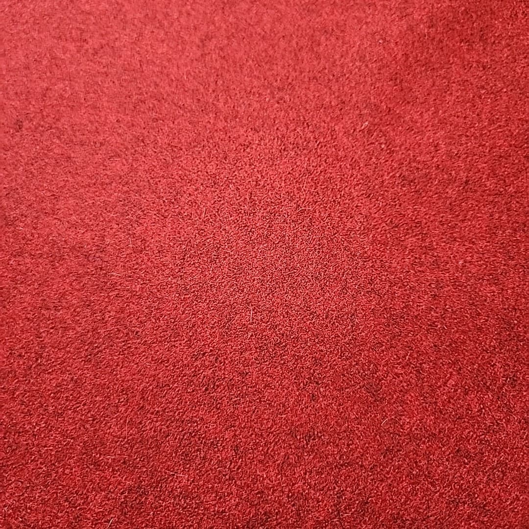 1.5 yards Camira Blazer Handcross Red Wool Upholstery Fabric 2