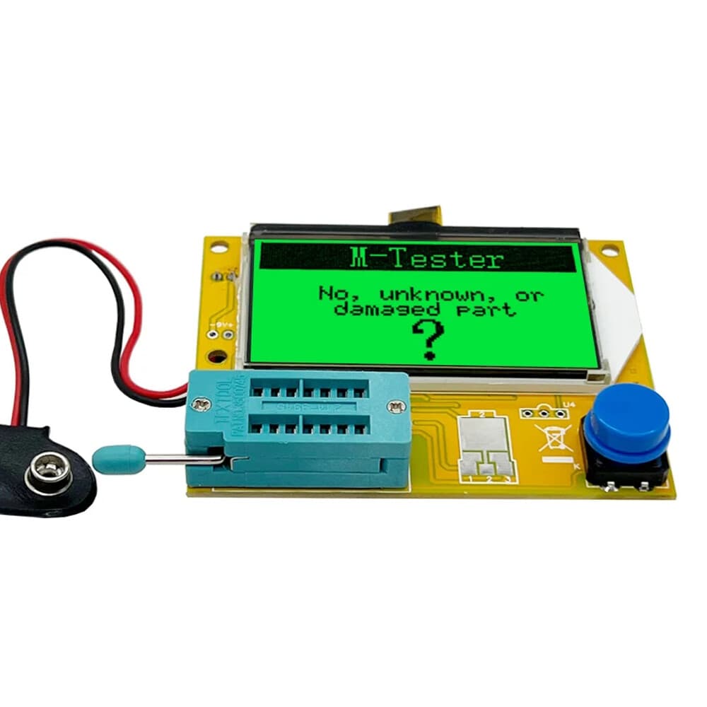 Digital Component Tester Transistor Resistor Inductor Diode Capacitor ESR Meter 5