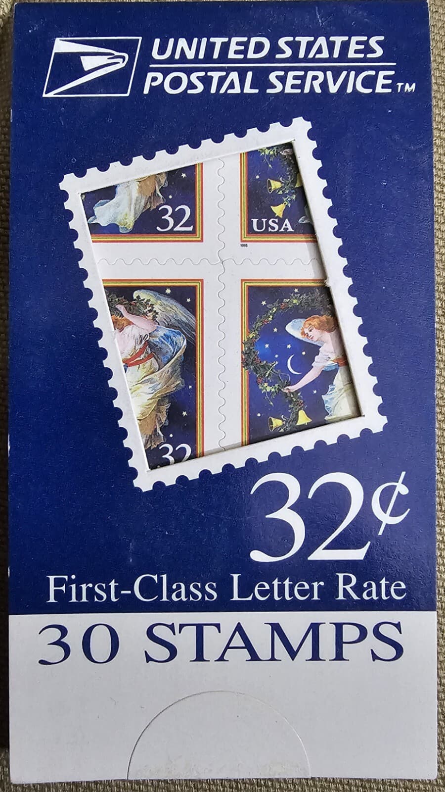 USPS * #BK233D * 32¢ * Midnight Angel * Complete Booklet * 3012d * VF * NH * MNH