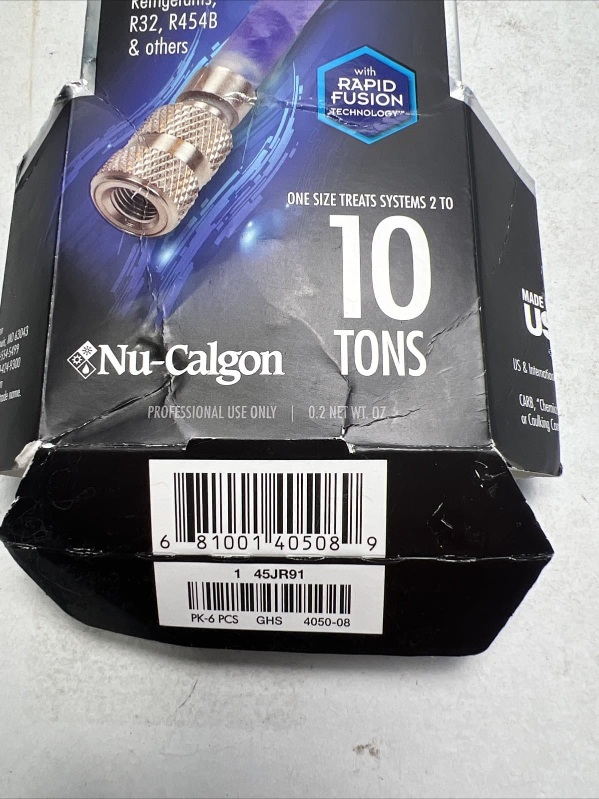 Nu-Calgon 4050-08 EasySeal LS Direct Inject, Treats 2 to 10 Tons, Sealant for Ai 3