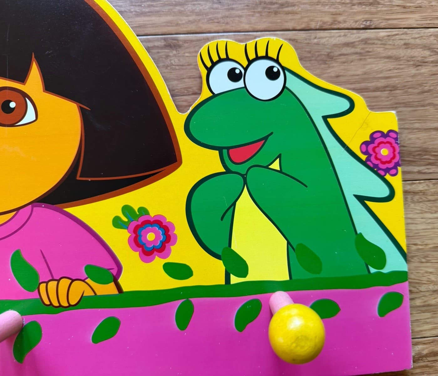 Vintage Dora the Explorer - Diego - Coat Rack Shelf - 2004 - Nick Jr - HTF 6