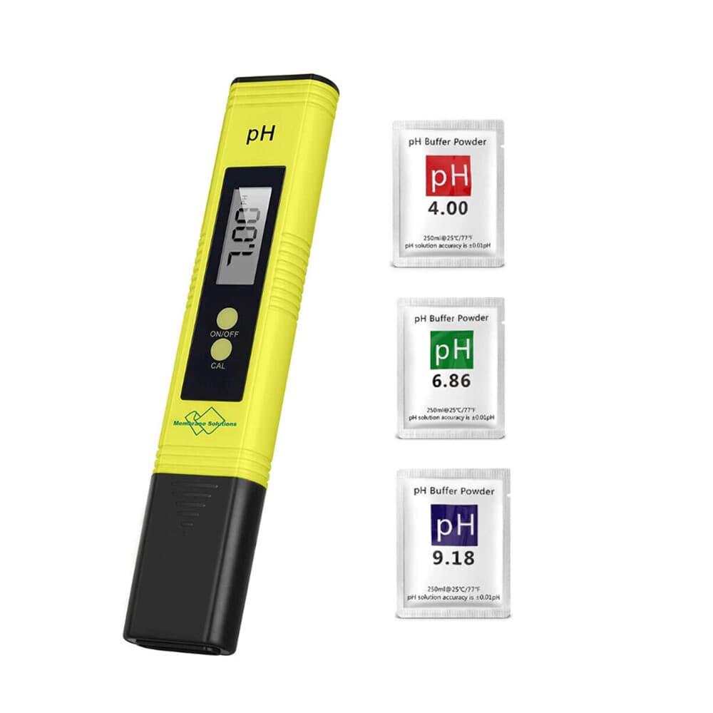 PH Meter,Digital PH EC TDS Temp Meter Water Quality Tester for Water Hydroponics