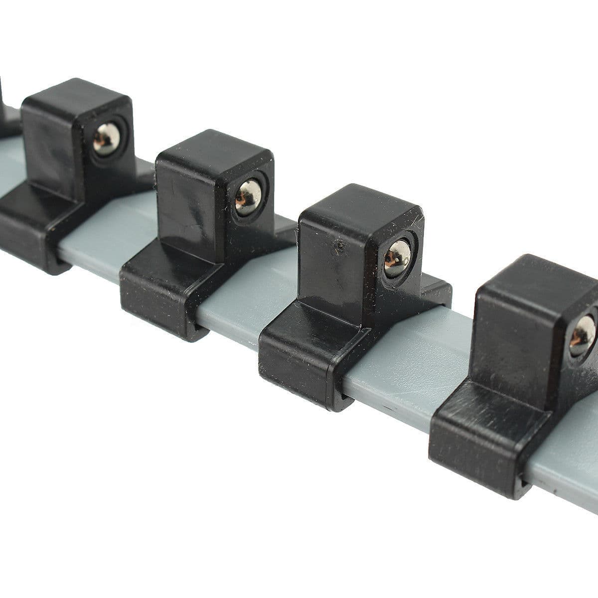 3Pcs 1/4" 3/8" 1/2" Socket Tray Rail Rack Holder Storage Organizer Shelf Stand 5