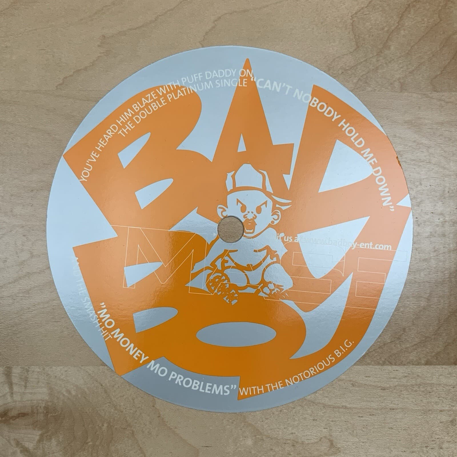 Mase Bad Boy Harlem World promo card lot hip hop 1997 Skybox 5