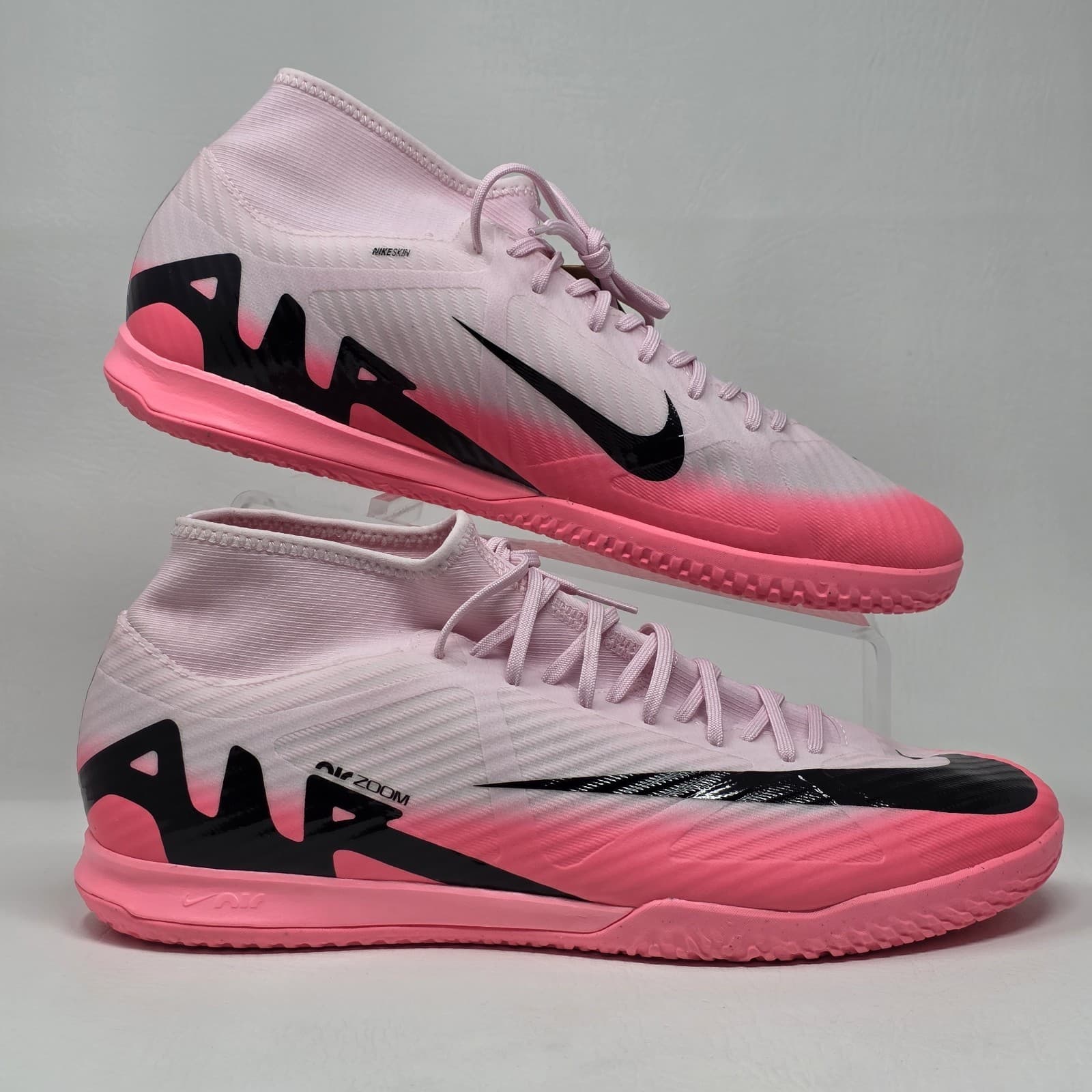 Nike Zoom Superfly 9 IC Indoor Soccer Shoes Pink DJ5627-601 Men's Size 12 New 2