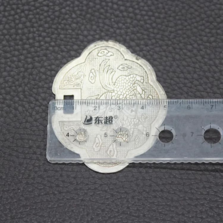 Collect Longevity Lock Piece Pendant Qilin Gift Bronze Lock Piece Pendant 3