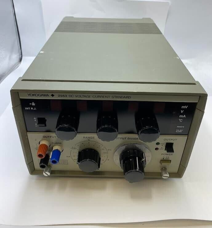 Yokogawa 2553 DC Voltage Current Standard 255341 2