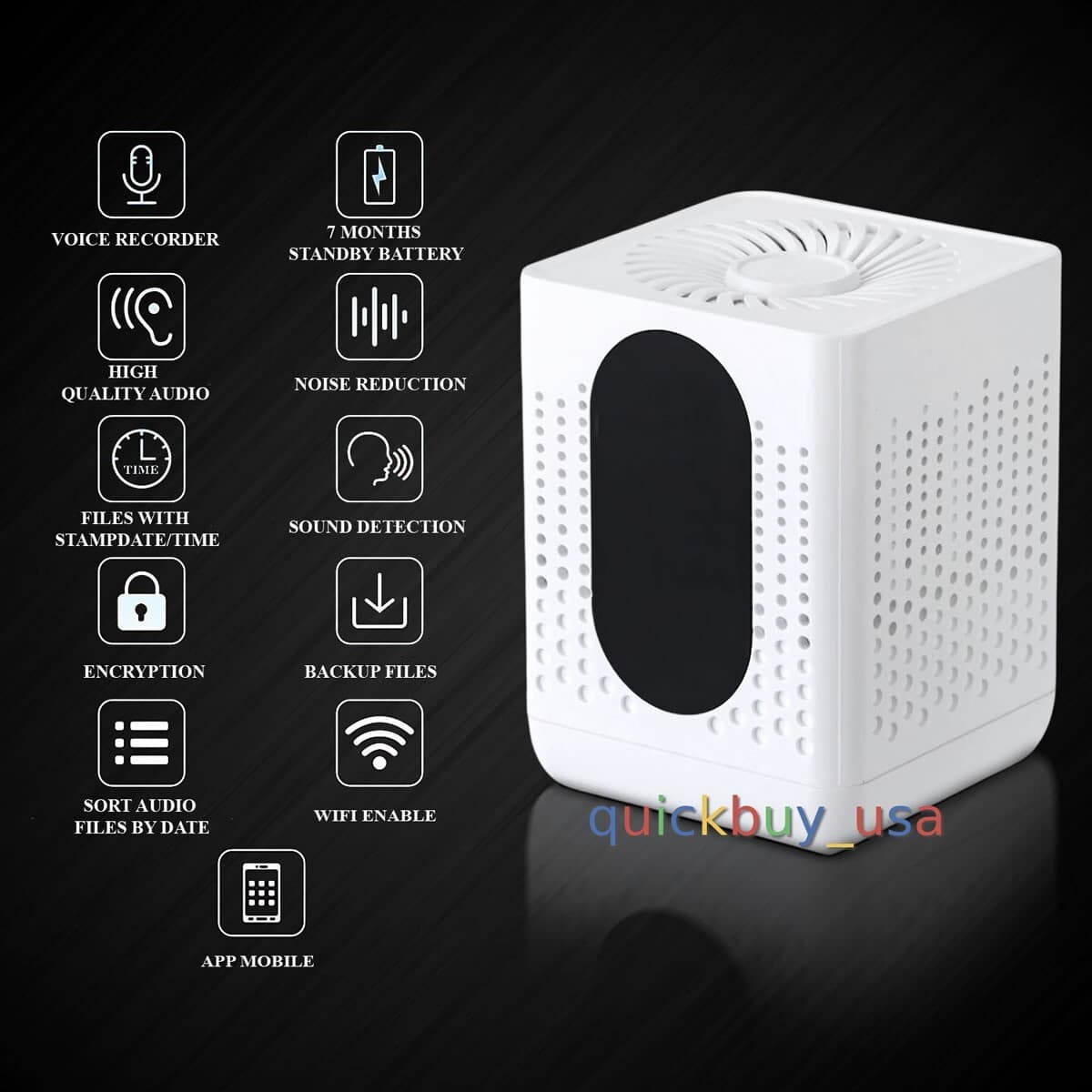WiFi Voice Recorder Wireless Audio Recording Real Time Wifi Voice Recorder  TC23 2