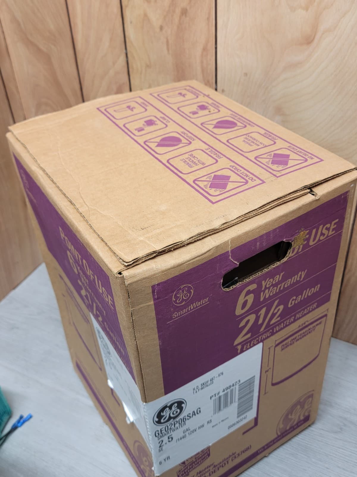 GE GE02P06SAG 120 Volt Electric Mini 2.5 Gallon Hot Water Heater  6