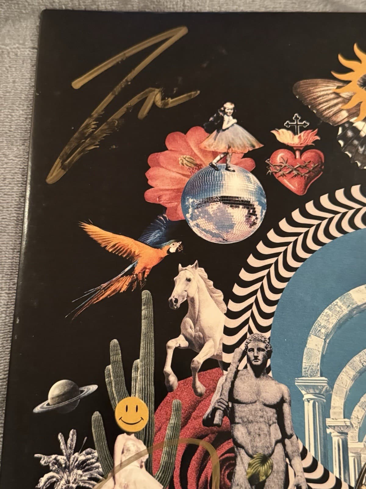 OneRepublic SIGNED Artificial Paradise Vinyl Brand New Autographed Ryan Tedder 3