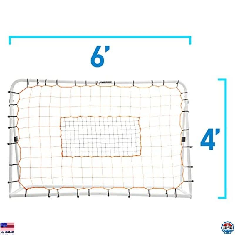 Franklin Sports Soccer Rebounder - Tournament Steel Rebounding Net - Perfect for 3