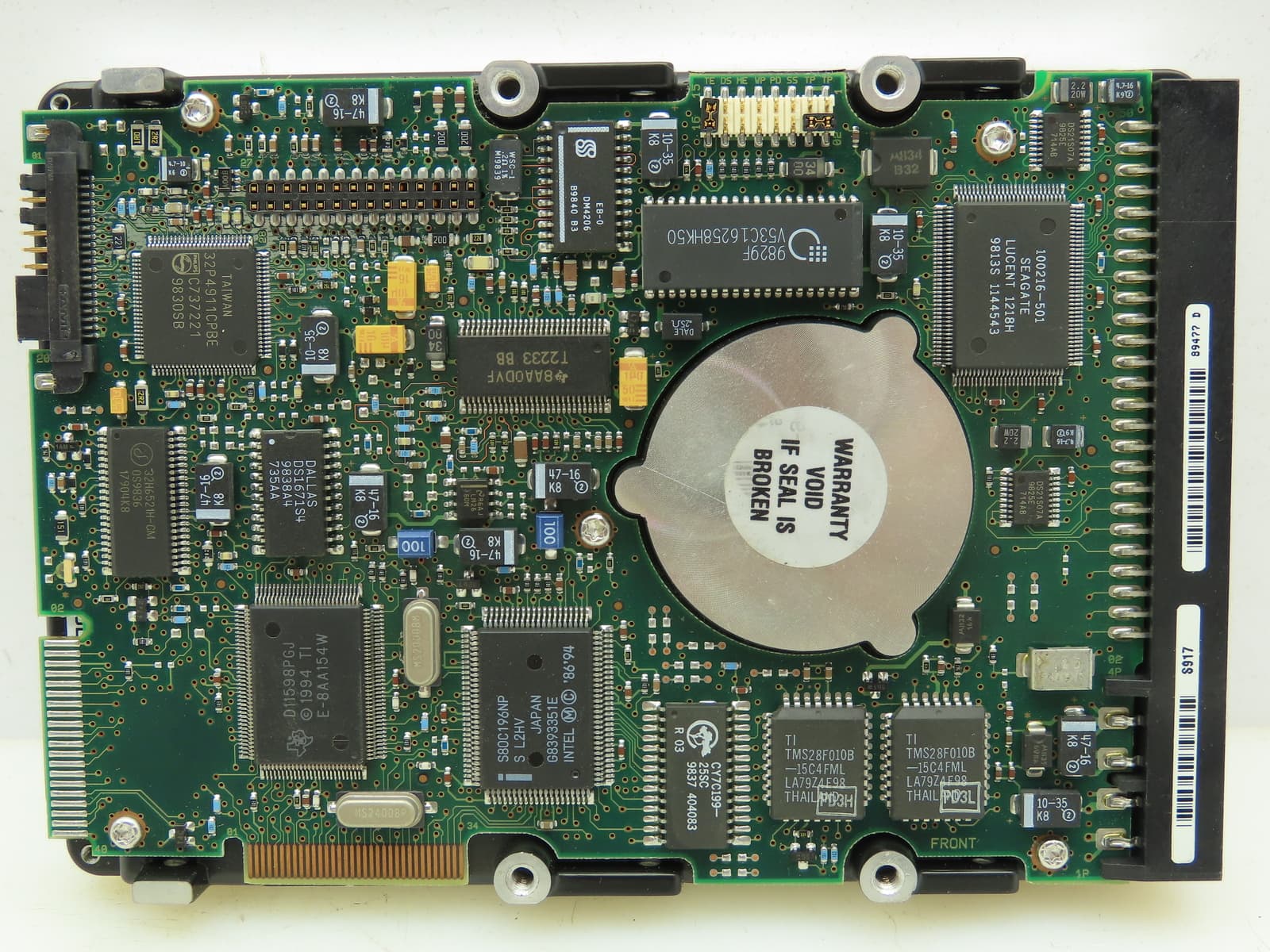 Honeywell Single Redundant Drive Seagate Barracuda Controller Board SCSI 4