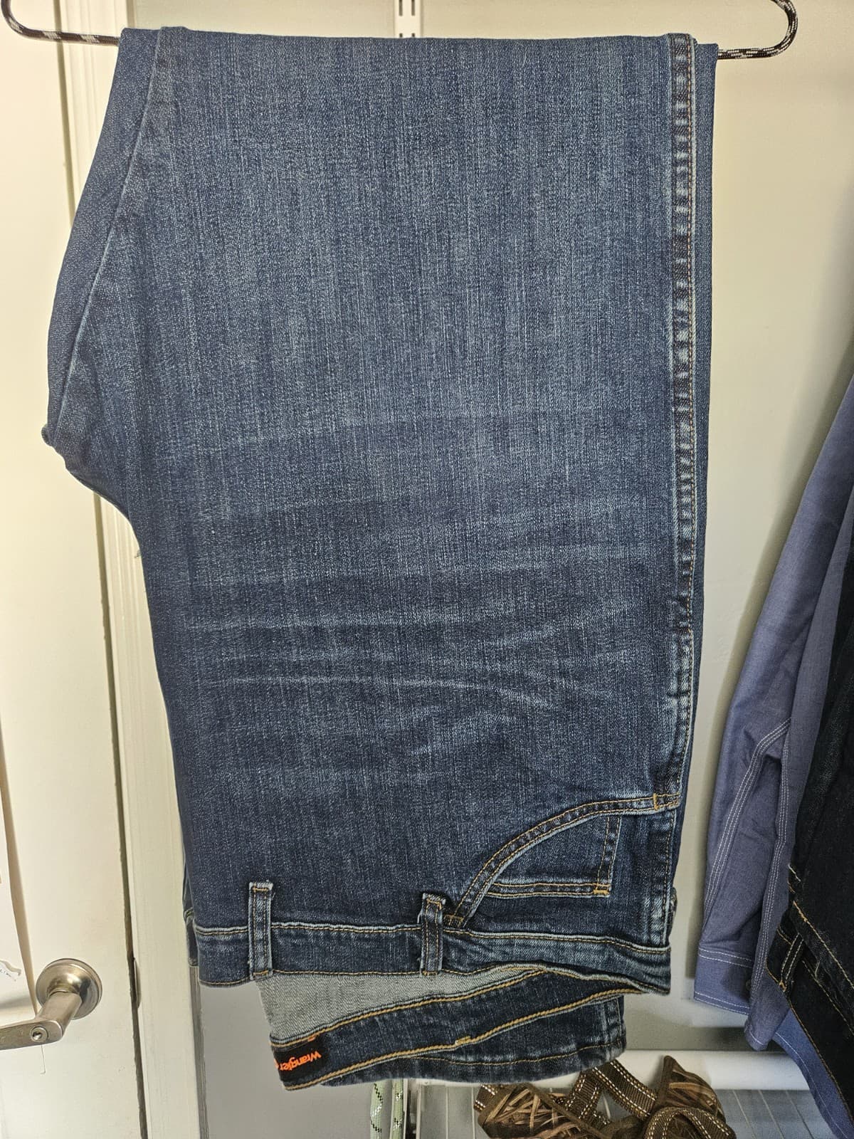 Wrangler FR Work Pants Jeans Size 44x34 Cat 2 2112 2 Pairs Of Wrangler 10FRAC470 2